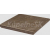 Paradyz ILARIO BROWN KAPINOS STOPNICA NAROŻNA 33X33