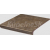 Paradyz ILARIO BROWN KAPINOS STOPNICA PROSTA 30X33