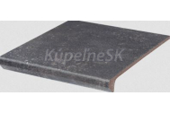 Paradyz VIANO ANTRACITE KAPINOS STOPNICA PROSTA 30X33