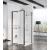 RAVAK Pivot PPS Pevná stena 80x190cm Profil BLACK sklo Číre 90G40300Z1