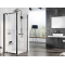 RAVAK Pivot PPS Pevná stena 80x190cm Profil BLACK sklo Číre 90G40300Z1 90G40300Z1