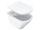 Ravak CLASSIC WC závesné RimOff 365x510x325mm, Biele, X01671