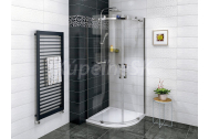 Gelco DRAGON štvrťkruhový sprchový kút 90x90x200 cm Číre/Chróm R550 2x Posuvné dv.