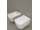 Kerasan TRIBECA závesná WC misa, Rimless, 35x54 cm, biela