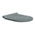 GSI WC sedátko, SLIM, Soft Close, agave mat/chróm