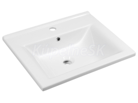 Aqualine ZUNO 55 nábytkové umývadlo 55x45 cm