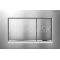 Geberit 115.883.JQ.1 SIGMA 30 ovládacie tlačidlo EasyToClean, Plast, Chróm Matný 115.883.J