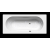 Kaldewei Kombinovaná vaňa VAIO SET 946, 1800x800x420, CAS, alpská biela, Perl-effect