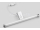 Aqualine KRONAS LED svietidlo , 6W, 230V, 400x40x100mm, chrome