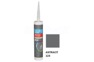 RAKO system ASI 123 Silikónový tesniaci tmel, vodeodolný-protiplesňový 310 ml, Antracit