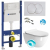 Geberit SET DuofixBasicDELTA 111.153.00.1+WCzávesn Sapho PURA Swirlflush+sedSC+Delta20Biel