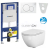 Geberit SET Duofix 111.300.00.5 +WCzávesné Cersanit CASPIA CleanOn+sedSC+ Sigma01 Biela