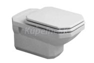 Duravit 1930 WC závesné 35,5x58cm, WonderGliss, Biela 01820900001