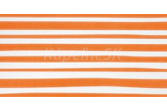 PAMESA AGATHA 1-LINEAS NARANJA obklad-dekor 25x50 cm lesklý 28.645.57.1965