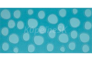 PAMESA AGATHA LUNARES TURQUESA obklad-dekor 25x50 cm lesklý 28.645.27.5063