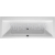 Duravit Vero Bathtub Vero 1800x800mm white built-in, with 2 slopes