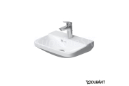 Duravit P3 Comforts Washbasin 600mm P3 Comforts white with OF, with TP, 1 TH