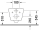 Duravit ME by Starck Toilet-set,wm,ME by Starck,white rimless WD, Durafix, incl.s&c w.sc