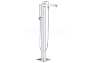 GROHE 23672001 EUROCUBE Páková vanová baterie, DN 15, montáž do podlahy, Chróm 23672001