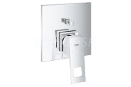 GROHE 24062000 EUROCUBE Podomietková páková vaňová baterie s 2 smerným prepínačom, Chróm 2