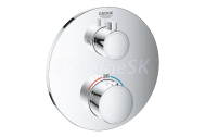 GROHE 24076000 GROTHERM Termostatická podomietková sprchová batéria, Chróm