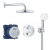 GROHE 34727000 GROTHERM Sprchový termost.set Perfect so sprchou Tempesta 210