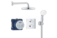 GROHE 34729000 GROTHERM Sprchový termost.set Perfect so sprchou Tempesta 210 Chróm