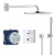 GROHE 34730000 GROTHERM Sprchový termost.set s hlavovou sprchou Cosmopolitan 310 Chróm