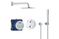 GROHE 34732000 GROTHERM Sprchový termost. set s hlavovou sprchou Cosmopolitan 210 Chróm 34