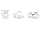 Villeroy & Boch 744300R1 EDITIONALS bidet zavesný 38,5x59 s prepadom, CeramicPlus, otv.pre