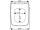 Villeroy & Boch 9M606101 ARCHITECTURA H WC sedátko 36,6x60 SLIM, Biela