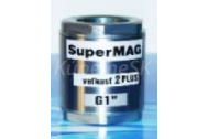 SuperMag Staveb.dĺžka: 75 mm, priemer: 70 mm, prietok (m3/h): 3,5,proti vod.kameňu,G 3/4