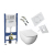 Geberit SET Duofix BasicDELTA 111.153.00.1+WCzávesn Jika MIO Rimless+sedSC+Delta20Biel