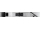 Ronal AN1C ANNEA 80cm Ľavé dvere do niky/sprchový rohový kút, profil Čierny, sklo Číre