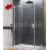 SanSwiss CADURA CA13 100cm,1-kridlo dv. s pev.st.Nika/roh. kút,profil Aluchr, s.Číre,Ľavé