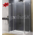 SanSwiss CADURA CA31C 110cm,1-krídlové dvere Nika/rohový kút,profil Aluchr,s. Číre,Ľavé