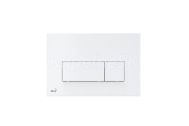 ALCA THIN-Ovládacie tlačítko pre predstenové inštalačné systémy, biela-lesk M570