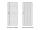 INVADO SET Rámové dvere NORMA DECOR 1 plné, fólia, Smrekovec Sibírsky B708 + zárubeň