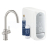 GROHE Blue Home 31541DC0 Drezový ventil s filtáciou a chladiacim zariadením,supersteel