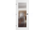 ERKADO SET Rámové dvere FRÉZIA 7 zrkadlové, Premium Biela + zárubeň