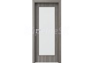 PORTA Doors SET Rámové dvere Laminát CPL, vzor 1.4, Dub Milano 4, sklo činčila + zárubeň