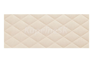 Tubadzin CHENILLE/CHARLOTTE pillow beige STR 29,8x74,8cm, obklad, matný, rekfitikovaný