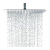 Ideal Standard B0387MY LUXE Hlavová sprcha 20x20cm, kefovaná nehrdzavejúca oceľ