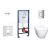 Grohe Solido SET+závesné WC 95112000+sedadlo SC+tlačidlo Skate Cosmo, 38528SET-KH