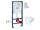Grohe Solido SET+závesné WC Bau Ceramic+sed. SC+tlačidlo Nova Cosmo Chróm 39499000