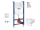 Grohe Solido SET+závesné WC+sed SC Bau Ceramic Rimless+tlač.NovaCosmo Chróm+tlm.s 39417000
