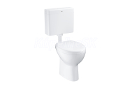 GROHE 39560000 BAU CERAMIC SET WC-stojace RIMLES +splach.nádržka +WC sedátko, alpská biela