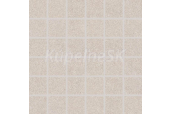 Rako BLOCK DDM06784 mozaika rektifikovaná béžová matná 30x30cm, 1.tr.