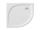 Ravak Vanička Flat ELIPSO PRO-90 white, liaty mramor, rádius R550 + sifón