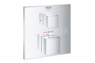 GROHE 24153000 Grohtherm CUBE Termostatická podomietková sprchová batéria, Chróm
